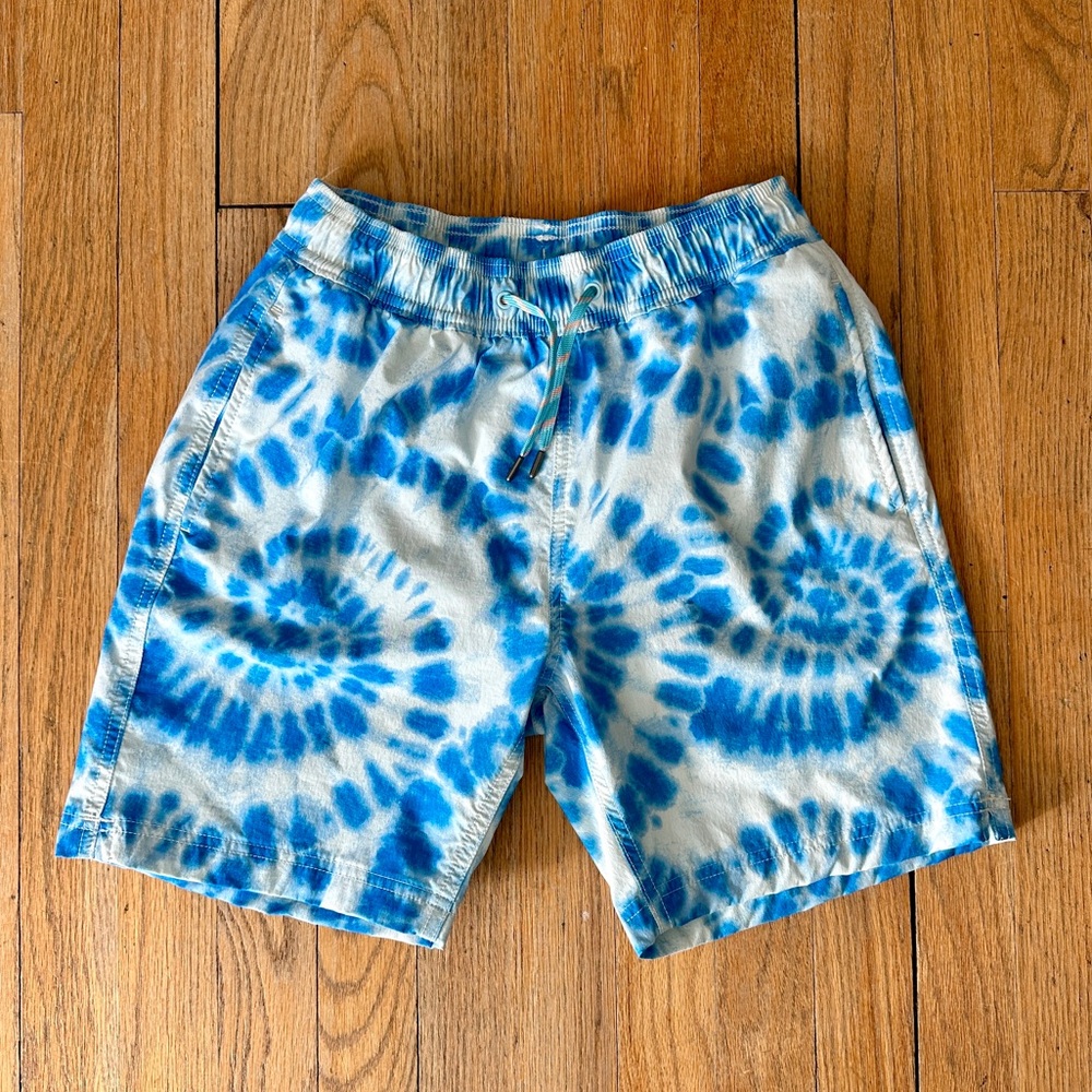 J.Crew Boys Swim Trunk, Tie-Dye, Size 14